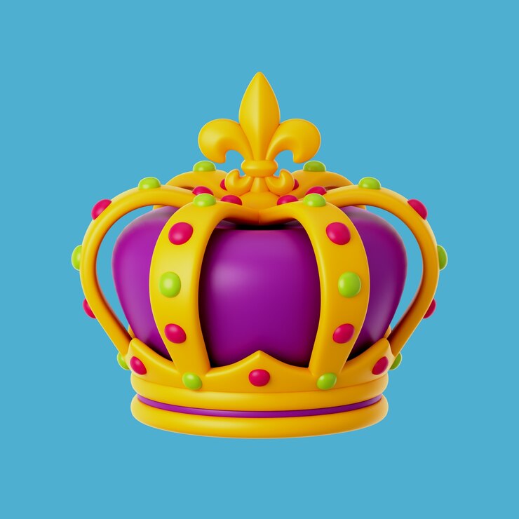 PSD gratuit rendu de l'icône du mardi gras