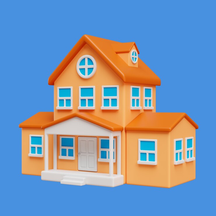 PSD gratuit le rendu des icônes immobilières