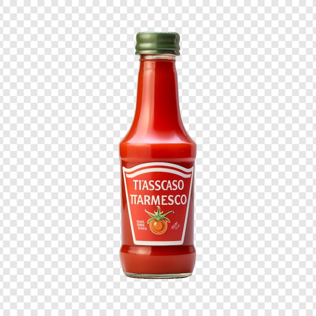 PSD gratuit sauce tabasco isolée sur fond transparent