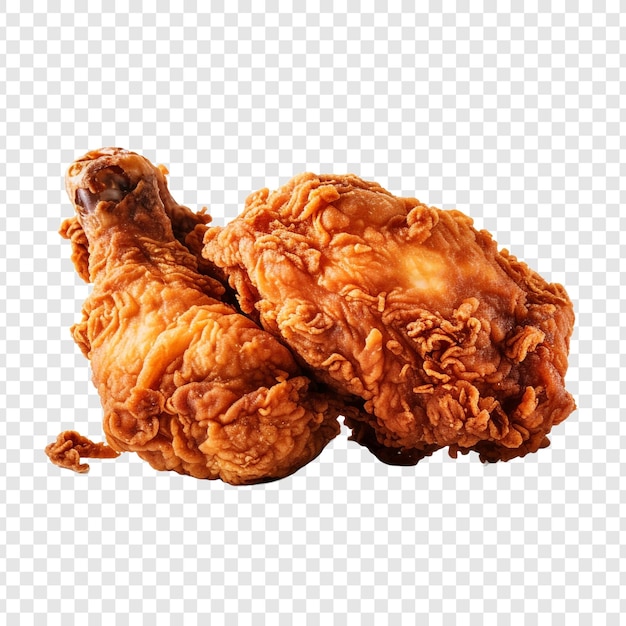 Savoureux Poulet Frit Png Isolé Sur Fond Transparent