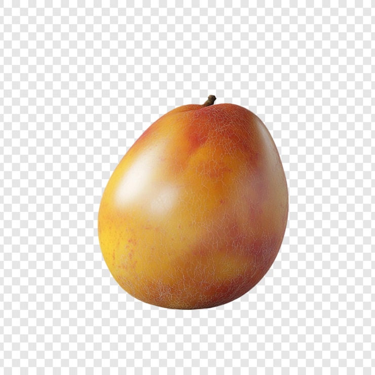 PSD gratuit une seule nectarine mûre, juteuse et prête à manger