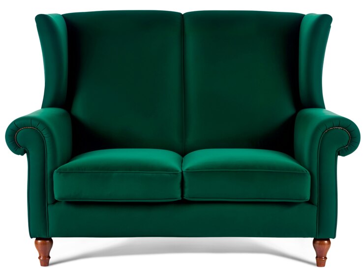 PSD gratuit sofa vert isolé