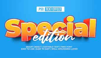 PSD gratuit specialtextstyleeffect