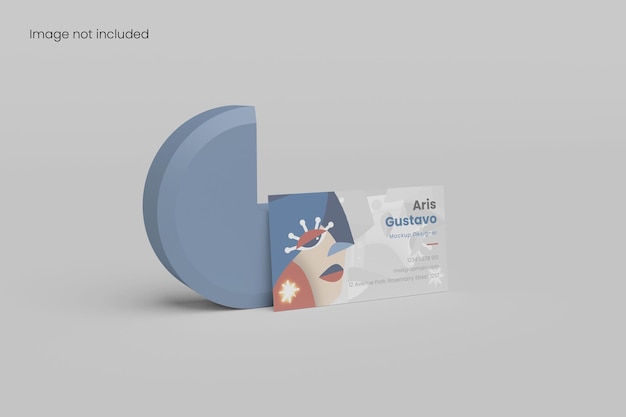 Superbe maquette de carte de visite minimaliste pour marquer votre conception auprès des clients