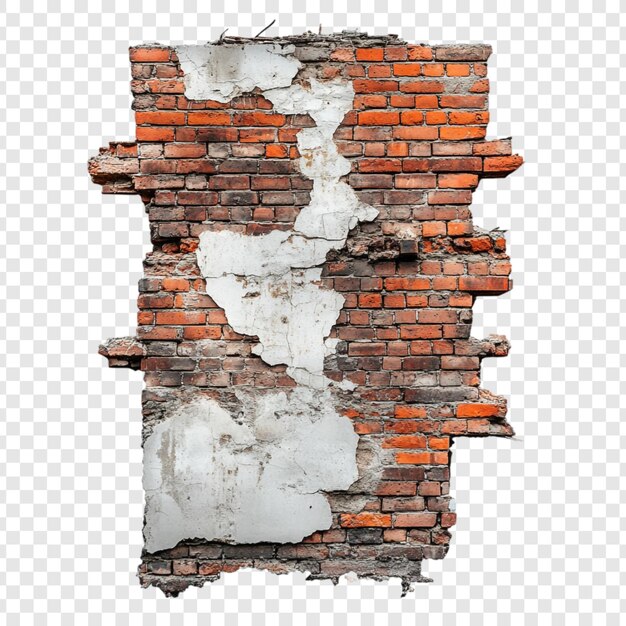 Texture de mur de briques en détresse Une image de fond grunge