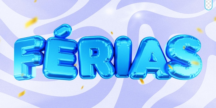 PSD gratuit un timbre 3d coloré pour les voyages de vacances