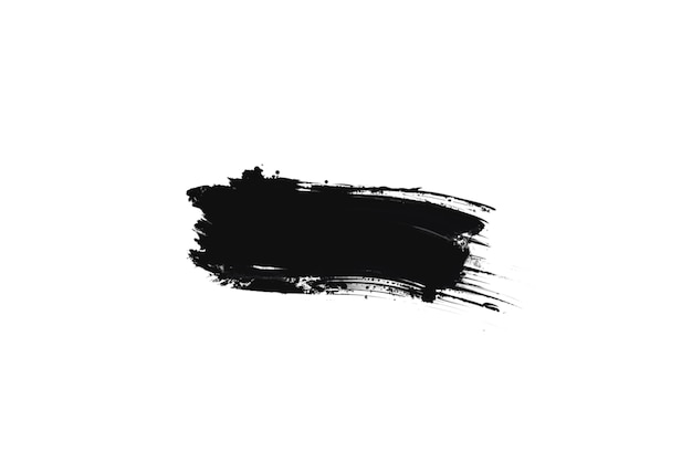 Le trait de pinceau noir