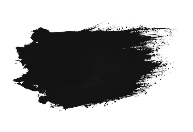 Le trait de pinceau noir