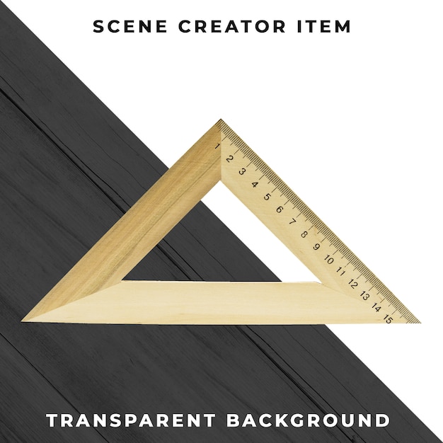 PSD gratuit triangle objet psd transparent