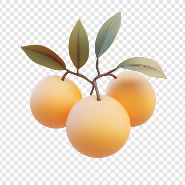 PSD gratuit trois oranges juteuses une délicieuse grappe de fruits jaunes ensoleillés frais de la branche une explosion de saveur douce