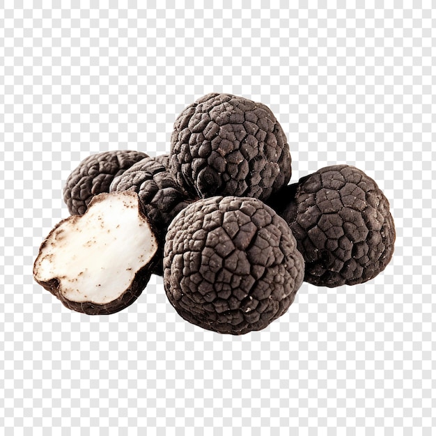 PSD gratuit truffes isolées sur fond transparent