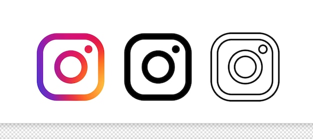 Variantes du logo Instagram
