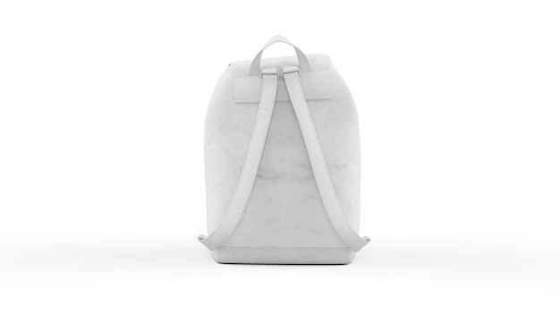 PSD gratuit vue arrière du sac à dos femme blanc