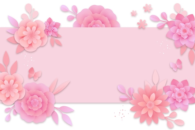 PSD gratuit vue de dessus arrangement de fleurs roses