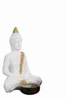 PSD gratuit vue de la figurine de bouddha