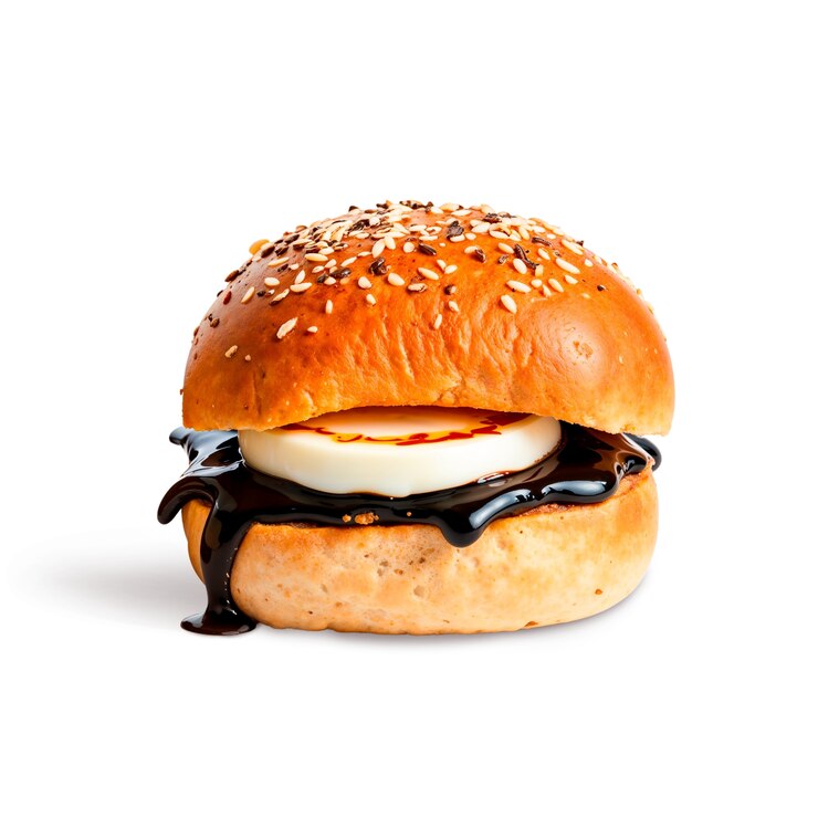 PSD gratuit vue rapprochée du sandwich italien appétissant