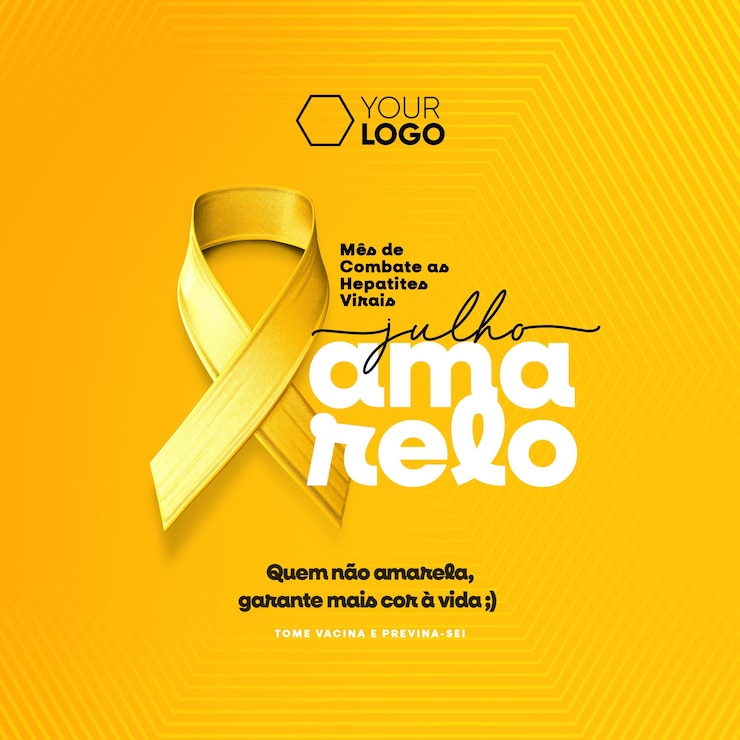 As redes sociais alimentam o amarelo de julho, quem não é amarelo traz mais cor à vida.