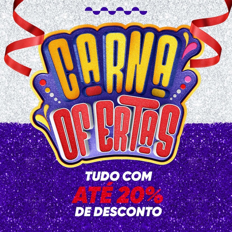 PSD grátis as redes sociais carna oferecem tudo com até 20% de desconto