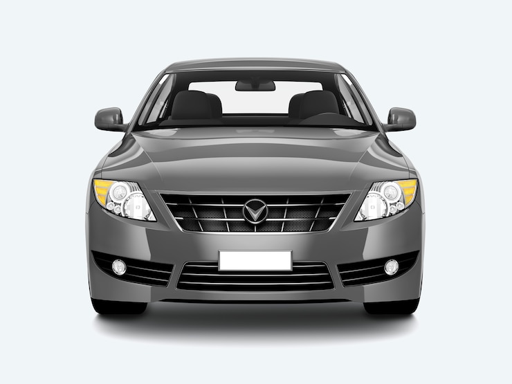 PSD grátis automóvel silver sedan
