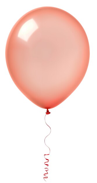 Balão flutuante isolado
