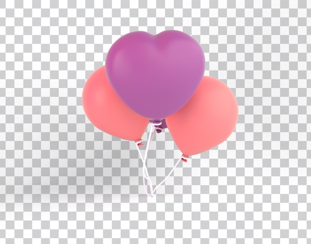 PSD grátis balões de desenho animado