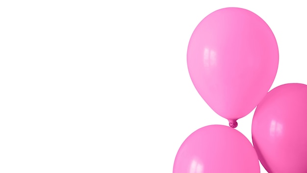 PSD grátis balões isolados