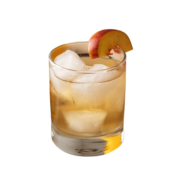 Bebida de kombucha isolada