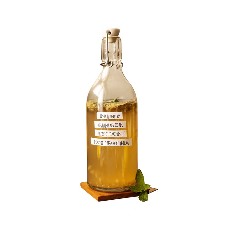 PSD grátis bebida kombucha isolada