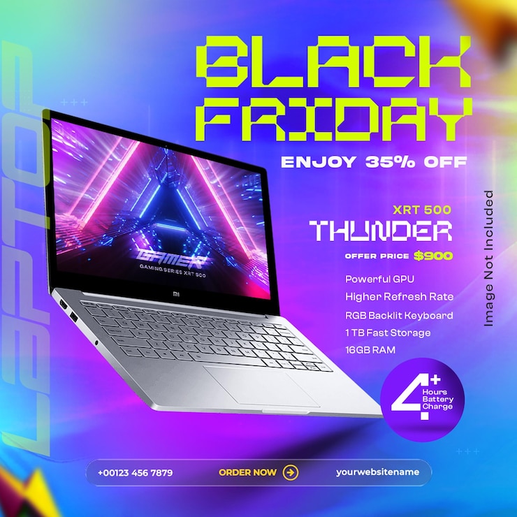 PSD grátis black friday sale modelo de design de postagem de mídia social