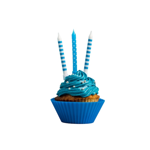 PSD grátis bolos para celebração de aniversário isolados