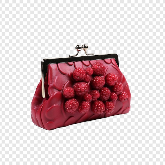 PSD grátis bolsa clutch isolada em fundo transparente