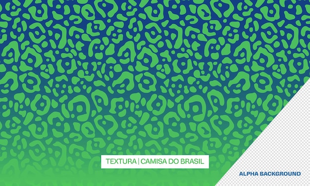 PSD grátis brasil textura realista verde e azul