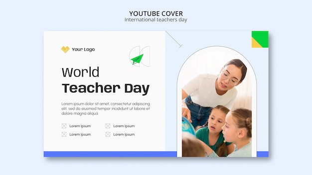 Capa do youtube do Dia Internacional do Professor Mínimo