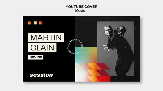 Capa do youtube do programa de música