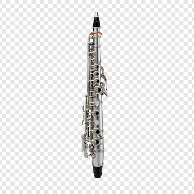 PSD grátis clarinete isolado em fundo transparente