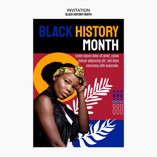 Convidado para a celebração do Mês da História Negra