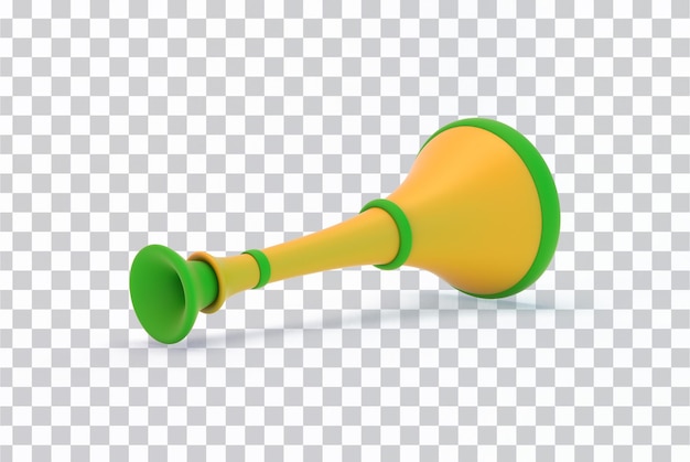 PSD grátis corno vuvuzela lado esquerdo