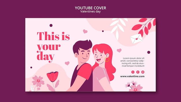 Cover do youtube da celebração do dia dos namorados