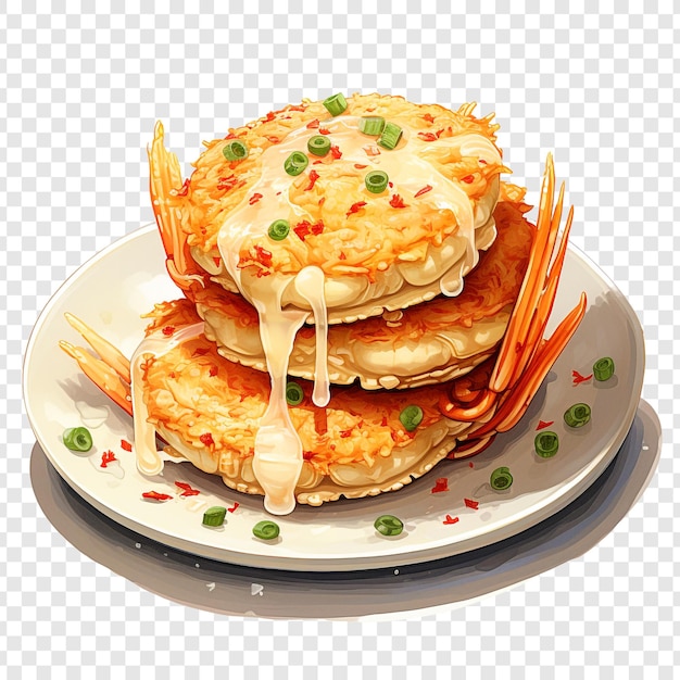 PSD grátis crabcake de maryland isolado em fundo transparente