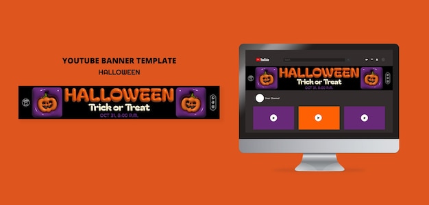 Desenho de modelo de Halloween
