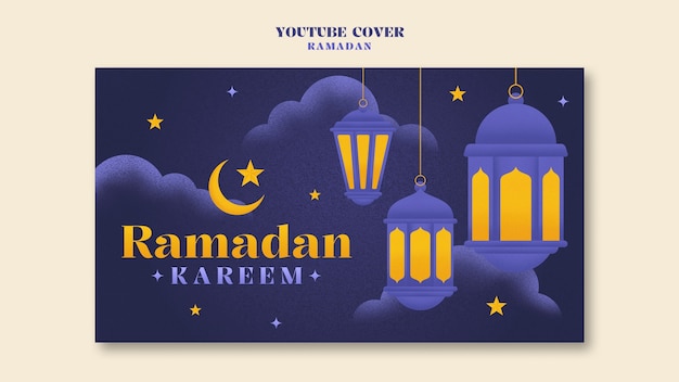 Desenho de modelo de Ramadan
