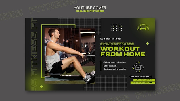 Desenho de modelos de fitness.