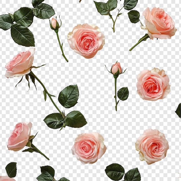 Desenho de rosa rosa Um desenho floral delicado