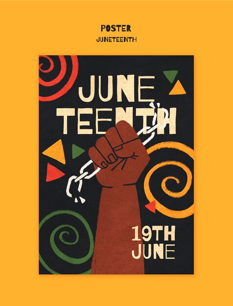 Desenho do modelo Juneteenth