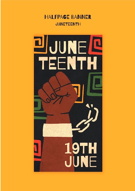 Desenho do modelo Juneteenth