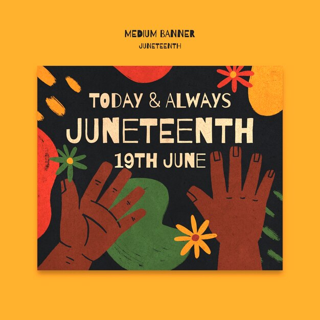 Desenho do modelo Juneteenth