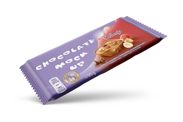 Design de embalagem de chocolate