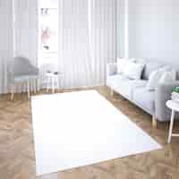 PSD grátis design de interiores moderno da sala de estar