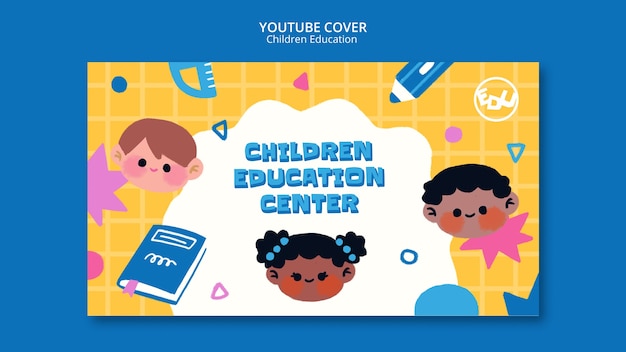 Design de modelo de educação infantil