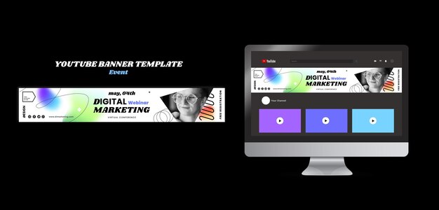 Design de modelo de marketing digital